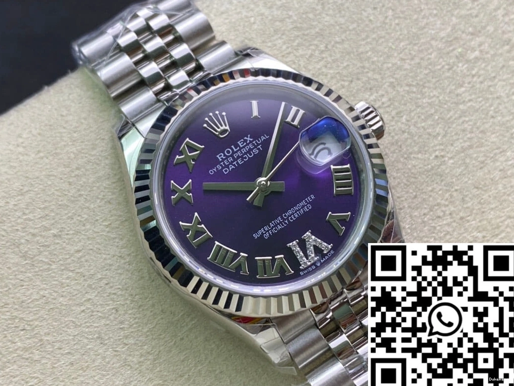 Rolex Purple 31MM Datejust Factory Dial M178274-0088 EW 0911